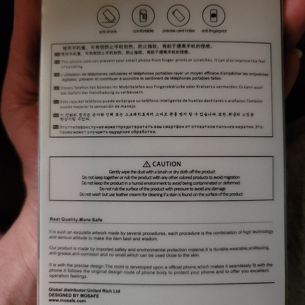 MOSAFE Samsung Note 10 + Case - Picture 2 of 2